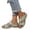Green, variant on Women's Sandals Comfortable Flat Strappy Summer Sandals for Women Beach Outdoor Walking Gladiator Sandals