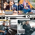 thumbnail image 2 of Lonchera eléctrica portátil para hombres, calentador de alimentos de 1.5 litros para adultos con 2 contenedores de acero inoxidable, caja de almuerzo autocalentable de 80 W para coche y camión., 2 of 5