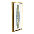 thumbnail image 4 of Stupell Industries Fashion Glam Surfboard Nature Painting Gold Floater Framed Canvas Art Print Wall Art, 14 x 31, 4 of 10