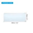thumbnail image 2 of Protector de Teclado de Silicona para Laptop de 15.6"-17.3" 14.2"x5.1" Azul 5Pcs, 2 of 5