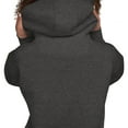 thumbnail image 5 of Destructive Therapy Boxing Unisex Grpahic Hoodie (Charcoal Heather, M), 5 of 5
