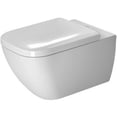 thumbnail image 1 of Duravit 2222090092 Happy D.2 Dual Flush One-Piece Wall Mounted Washdown Rimless Elongated Toilet, 1 of 1
