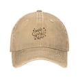 thumbnail image 1 of ZICANCN Casquette de Baseball Réglable Femmes, Chapeaux Golden Star Pattern pour Hommes Adulte Lavé Coton Denim Baseball Caps Mode, Naturel, 1 of 6