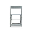 thumbnail image 4 of Linon Riverpark 3-Piece Acacia Wood Outdoor Bistro Set, Gray, 4 of 16