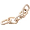 thumbnail image 1 of Bamboohart Wood Chain Link Decor Rustic Home Decor for Farmhouse Coffee Table Bookshelf, 1 of 6