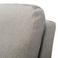 thumbnail image 4 of Tommy Hilfiger Russell Bronze Metal Frame Accent Chair Grey, 4 of 15