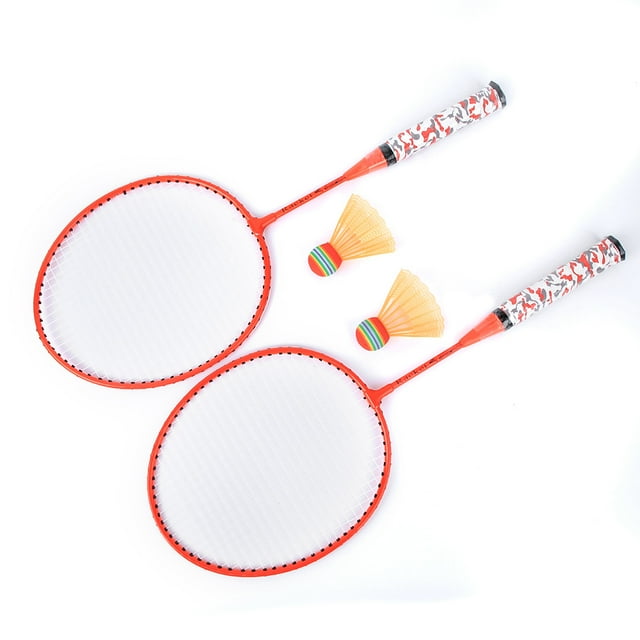 Juego de raquetas de Badminton ANGGREK para Niños con 2 bolas de deportes al aire libre