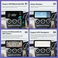 thumbnail image 6 of Road Top 10.25" Android 12 Car Stereo for Mercedes Benz C GLC Class W205, 6GB+128GB, 6 of 9