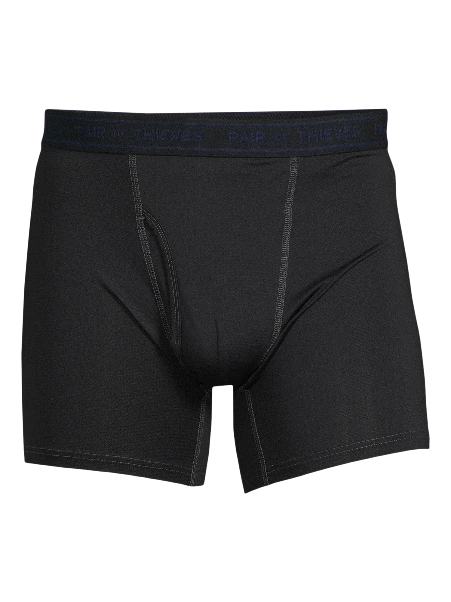 Pair of Thieves Men's 4-Way Performance Stretch Boxer Briefs, 3-Pack
