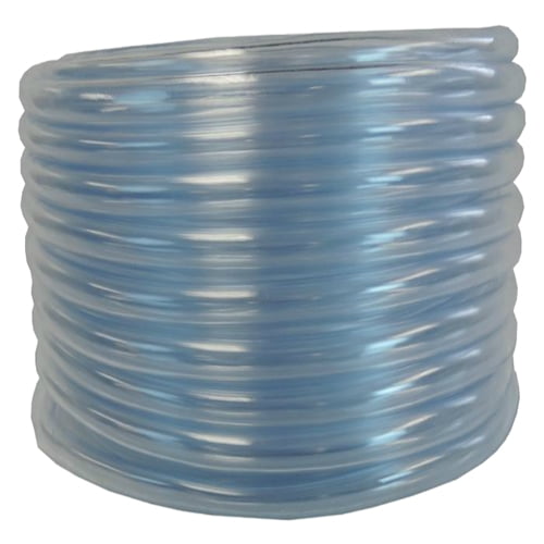 Translucent Red or Blue Flexible PVC Vinyl Tubing 100 ft 1/4" ID x 3/8" OD 