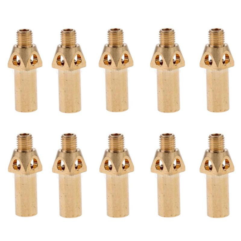 10x Brass Replacement Tip/Jet/Burner Cooking Stove Nozzle for Propane LP Gas 
