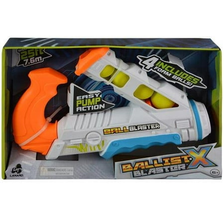Ballist-X Ball Blaster with 4 Foam Balls Kid Gun