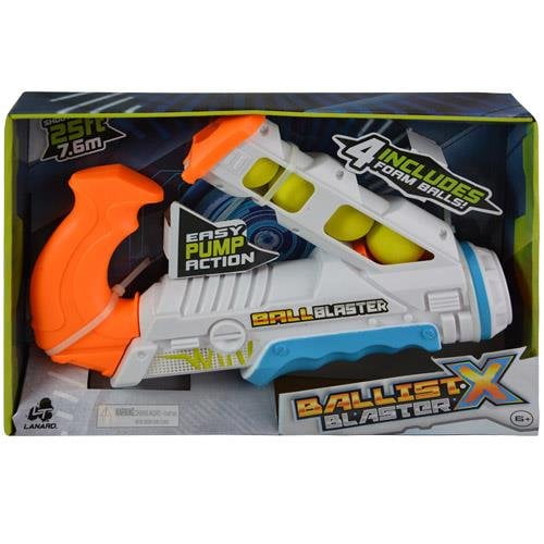 Ballist-X Ball Blaster with 4 Foam Balls Kid Gun playset - Walmart.com - Walmart.com