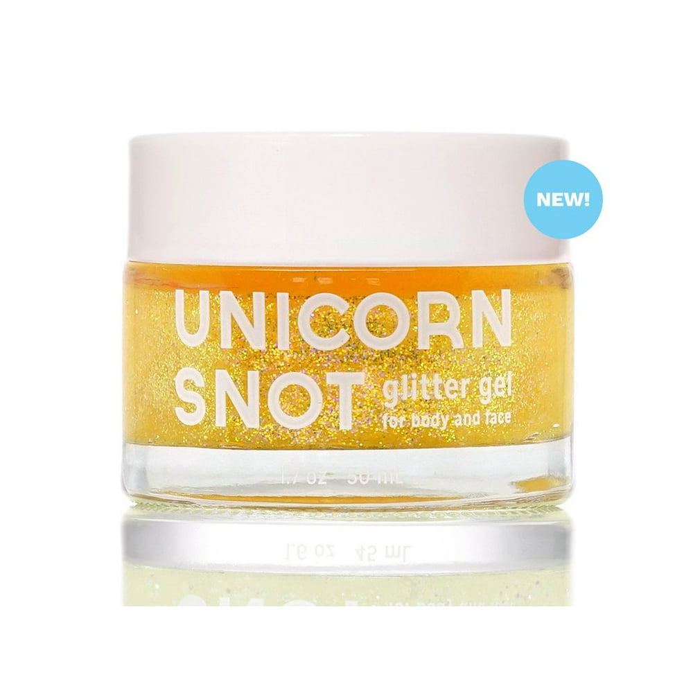 FCTRY Unicorn Snot Glitter Gel for Face, Body and Hair, 45ml Gold 21752