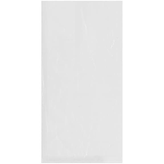 Plymor 12" x 24" (Case of 1,000), 1.25 Mil Flat Open Clear Plastic Poly Bags