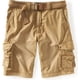 thumbnail image 1 of Aeropostale Mens Flat Longer Length Belt Casual Cargo Shorts, Marrón, 27 Aeropostale Carga, 1 of 2