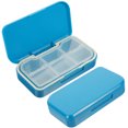 thumbnail image 4 of 2Pcs Portable Pills Case 6 Compartments Pills Organizer Pills Storage Box Travel Pills Case, 4 of 9