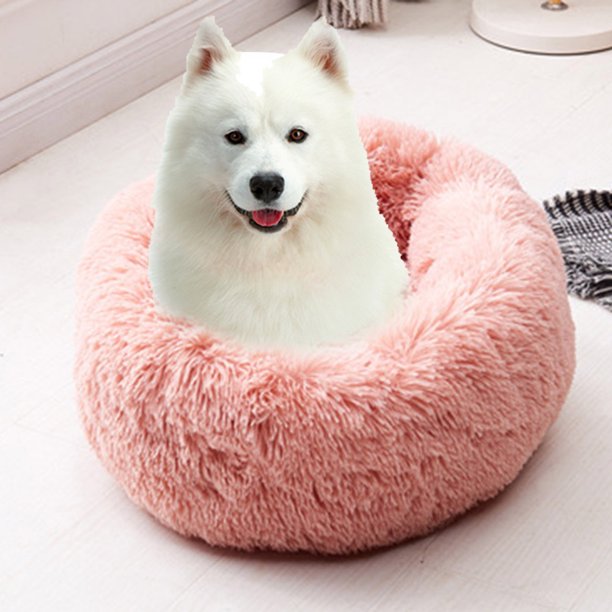 Gato cama casa redonda felpa súper suave mascota perro cama invierno cálido saco de dormir cesta Tmvgtek Para estrenar