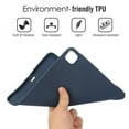 thumbnail image 4 of Dteck Case for iPad Air 13 Inch 2025/2024, Skin-Friendly Durable Silicone Protective Cover,Slim and Protable,Deep Blue, 4 of 7