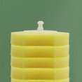 thumbnail image 2 of Cabezales de repuesto desechables para escobillas de baño Suministros de limpieza para el hogar (10 piezas amarillas), 2 of 5