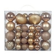 thumbnail image 6 of Christmas Balls 48 Pieces Colored Ornament Ball Set In 4/6/8cm Sizes For Tree Hanging And Seasonal Decor, 6 of 7