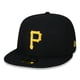 thumbnail image 1 of Gorra New Era Pittsburgh Pirates 59Fifty, ajustada, negro/roja, 7 1/8, 1 of 7