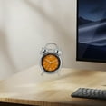 thumbnail image 1 of Metal Quartz Clock with Timer Function and Night Light Retro Bedside Table Clock for Home School Student Use Luminous Dial 1Pc, 16x11.5x5.5 cm, 1 of 8
