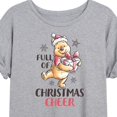 thumbnail image 3 of Disney Winnie The Pooh - Full of Christmas Cheer - Juniors Ideal Flowy Muscle T-Shirt, 3 of 5