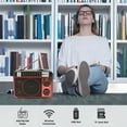 thumbnail image 4 of Portable Radio Am Fm Sw Rechargeable Radio With LED Flashlight Built In Speaker Reception Compatible For J19BT, 4 of 9