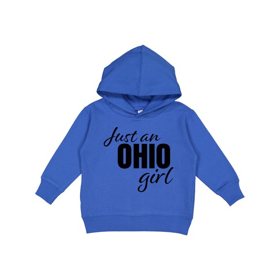 Inktastic Just an Ohio Girl Born in Ohio Toddler Hoodie