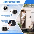 thumbnail image 4 of Cerradura de puerta de entrada para autocaravana Beaiguna de repuesto con cerrojo, 4 of 7