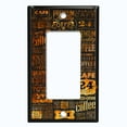 thumbnail image 6 of Metal Light Switch Plate Cover Cafe Diner Coffee Sign COF028, 6 of 13