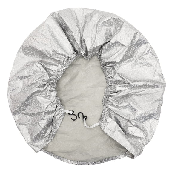 KHBUAB Trailer Cover Plated Silver Aluminum Foil Durable Protective Cover for Truck and Camper