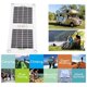 thumbnail image 5 of Panel solar USB de 30 W Impermeable para exteriores Senderismo Camping Cargador solar portátil plegable para teléfono Placa para coche Yate Caravana, 5 of 5