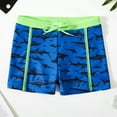 thumbnail image 2 of Boys Swim Trunks Size 7 Toddler Kids Baby Boys Summer Print Shorts Quick Dry Beach Swimwear Swimming Trunks Clothes Z0J-Blue, 9-10 Years, 2 of 7