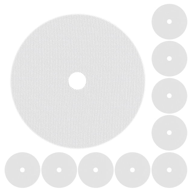 SHISUYAN 10 Pcs Feuilles de Déshydrateur Rondes en Silicone Antiadhésives Réutilisables pour Séchoir à Fruits