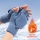 thumbnail image 5 of Manoplas Con Tapa Abatible Térmicas para Tejer Guantes Punto Calefacción USB Invierno, 5 of 9