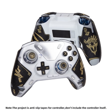 FAINLORD Wireless Game Controller Grip Tape for Flydigi APEX 4 / APEX 3, Gold