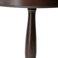 thumbnail image 3 of Wayborn Brown Round End Table, 3 of 5