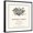 Black Frame, variant on Art.com Spring Vector Vintage Floral Background Black and White Composition of Branches of Lilac and Apple Art Print by Olga Korneeva, 16" x 16"