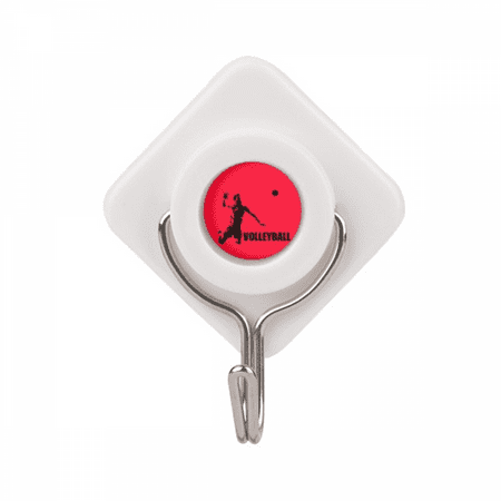 

American Sports Volleyball Adhesive Wall Hooks Hanging Self Sticky