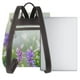 thumbnail image 3 of Fotbe Purple Butterfly On Wild Mochila Bolso con Estampado para Mujer, Mochila Antirrobo de Nylon Impermeable, Bolsa Ligera de Hombro, 3 of 4
