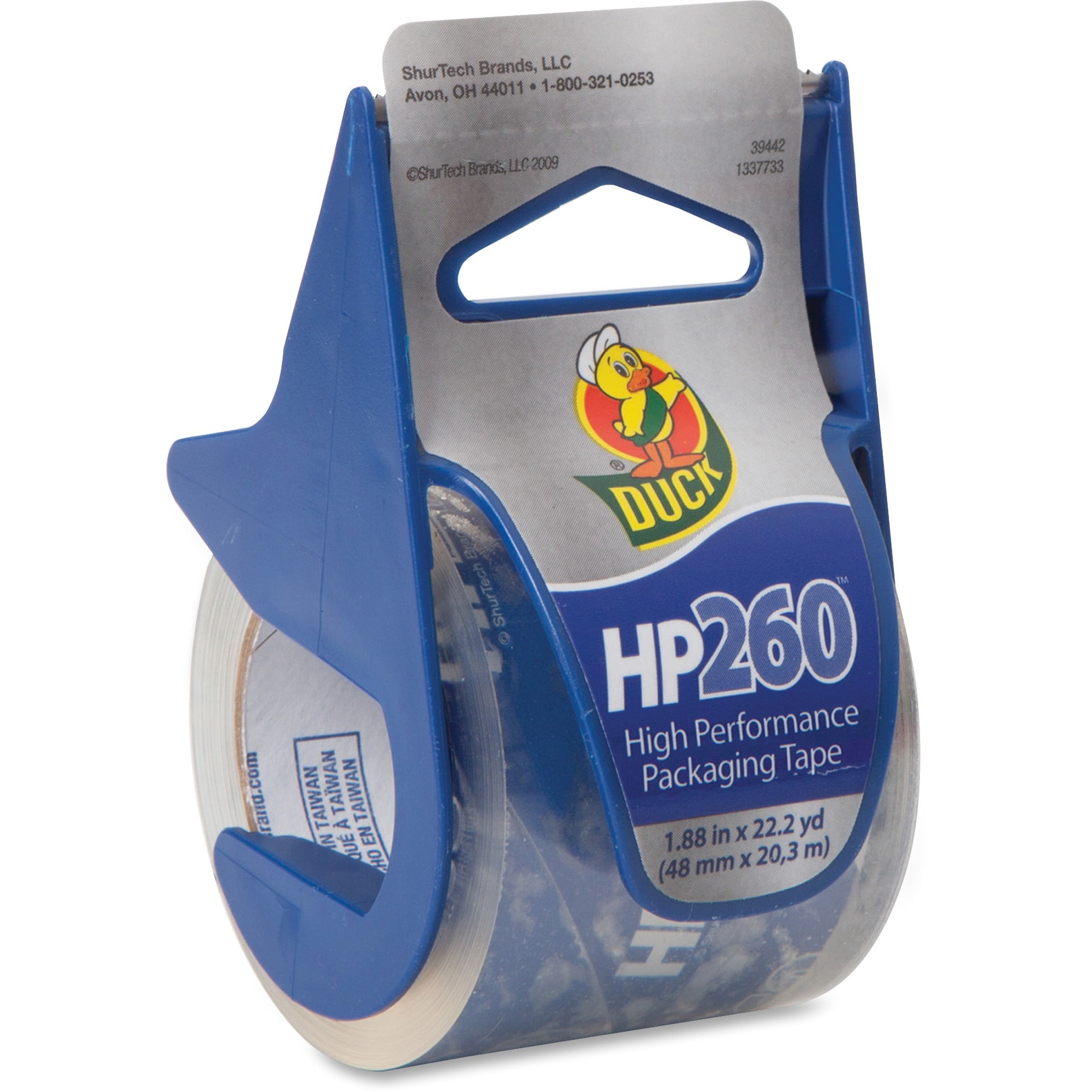 Duck HP260 Packing Tape, 1.88 in. x 22.2 yd., Clear, 6Count Walmart