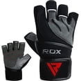 thumbnail image 5 of RDX L4 Deepoq Short Finger Leather Weightlifting & Powerlifting Gym Gloves, 5 of 8
