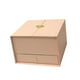 thumbnail image 1 of Caja de regalo vacía para arreglos florales, 25 x 23,5 x 15,5 cm, de cartón, multiusos. Rosa, 1 of 9