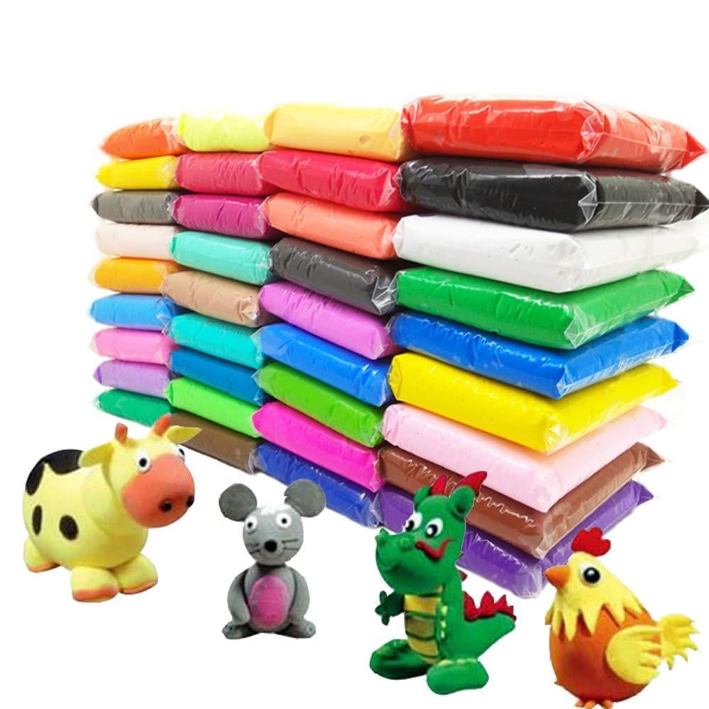 36 Colors Magic Clay Nature Color DIY Air Dry Clay with