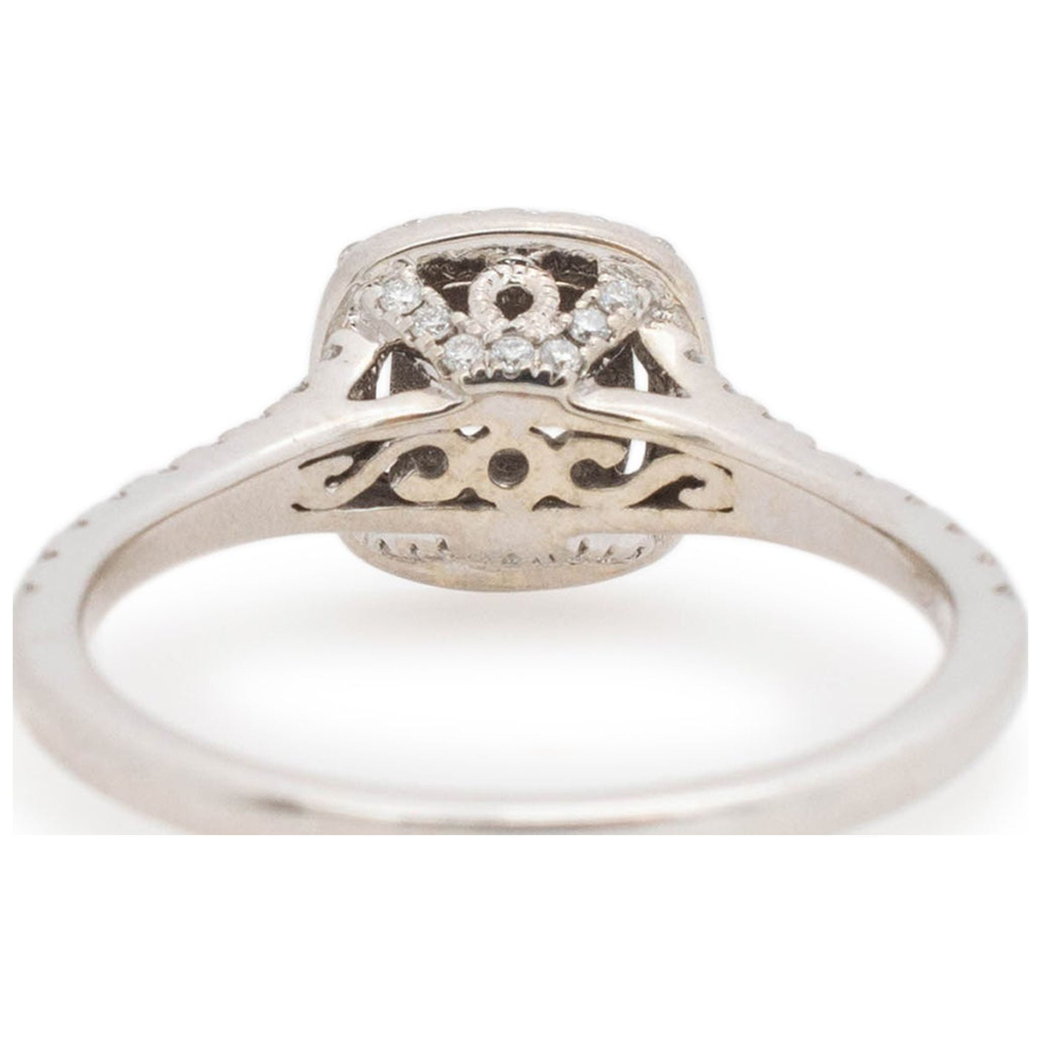 Kay Neil Lane Diamond Engagement Ring 1-3/8 ct tw Heart & Round-Cut 14K  White Gold | CoolSprings Galleria
