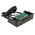thumbnail image 1 of USB3.0 5.25 '' Computadoras de escritorio Panel frontal interno Lector de múltiples tarjetas Negro, 1 of 8