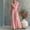 Pink, variant on Womens Casual Two Piece Outfit Short Sleeve Collared Shirt High Waist Wide Leg Pants with Pockets Solid Color Loungewear Set Sky Blue XL(XL)