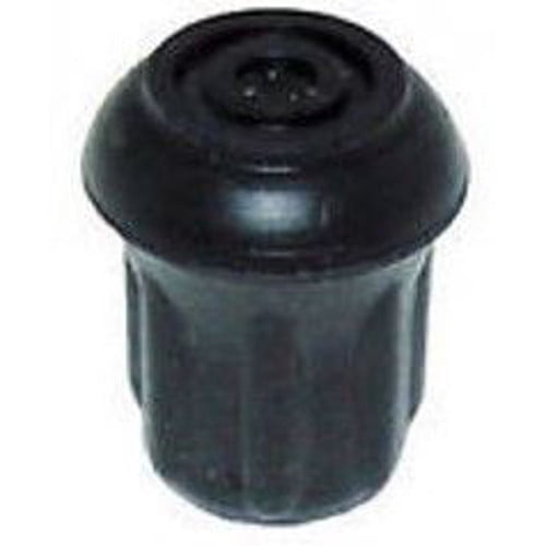 1/2" Heavy Duty Rubber Tips for Walking Sticks, Canes, Crutches & Walkers